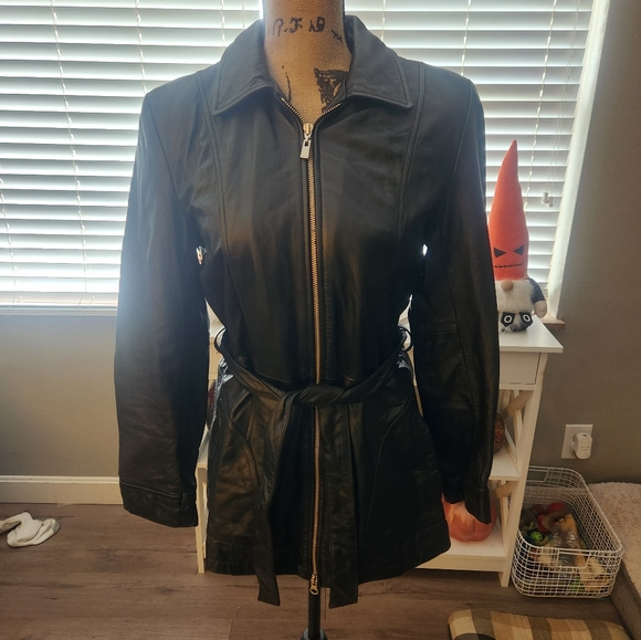 Wilsons Leather Jackets & Blazers - Womens Wilson's Black Leather Jacket